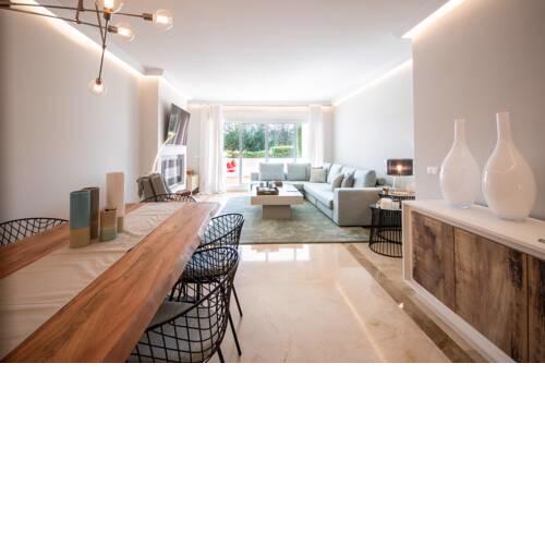 Beachside and first line golf! Luxury 3 bedroom apartment in palm beach, Los Monteros