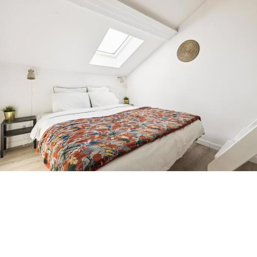 Beautiful 2BR duplex near Pere Lachaise & Buttes Chaumont