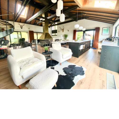 Beautiful Chalet on the piste in Swiss Alps