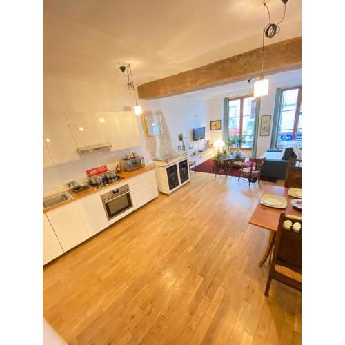 Beautiful flat in Paris Montorgueil, free parking