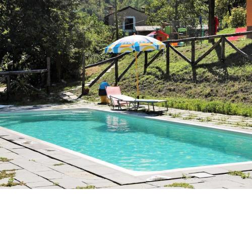 Beautiful holiday home in Gallicano with shared pool