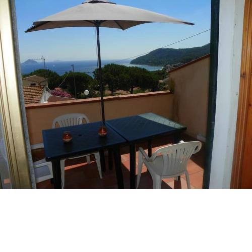 Bel appartamento a Cavo con vista sul golfo
