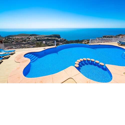 Benitachell Apartment Sleeps 4 Pool Air Con WiFi