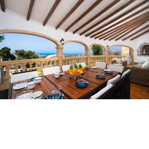Benitachell Villa Sleeps 12 with Pool and WiFi