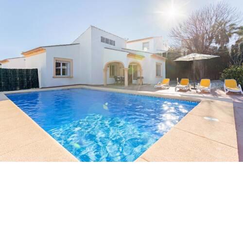 Benitachell Villa Sleeps 4 Pool Air Con WiFi