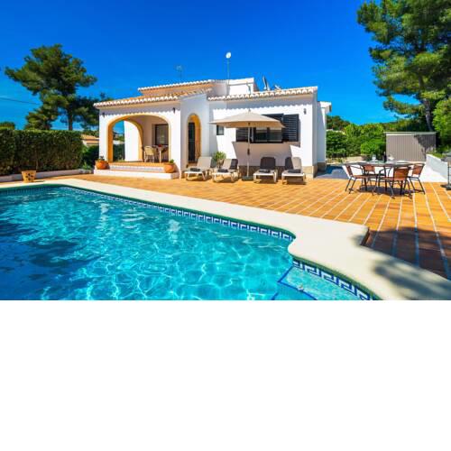 Benitachell Villa Sleeps 6 Pool Air Con WiFi