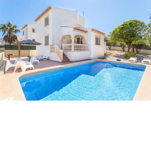 Benitachell Villa Sleeps 6 Pool Air Con WiFi