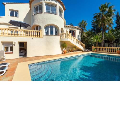 Benitachell Villa Sleeps 8 Pool Air Con WiFi