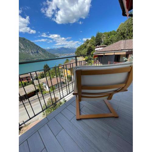Bilocale con vista a 180 gradi a Campione