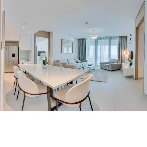 Bird's view from brand new apartment in Address