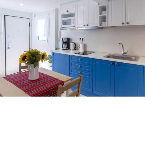 BLUE and WHITE apartment vipgreece