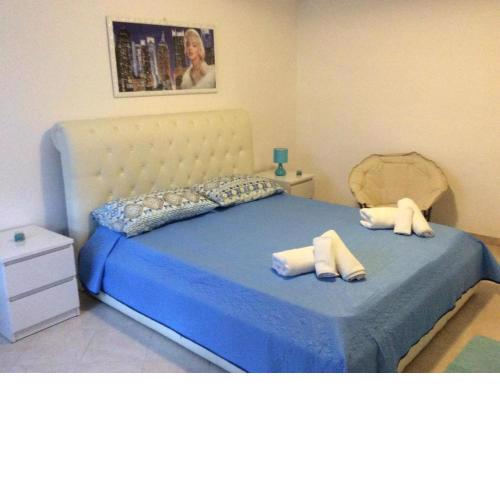 Blue bedroom