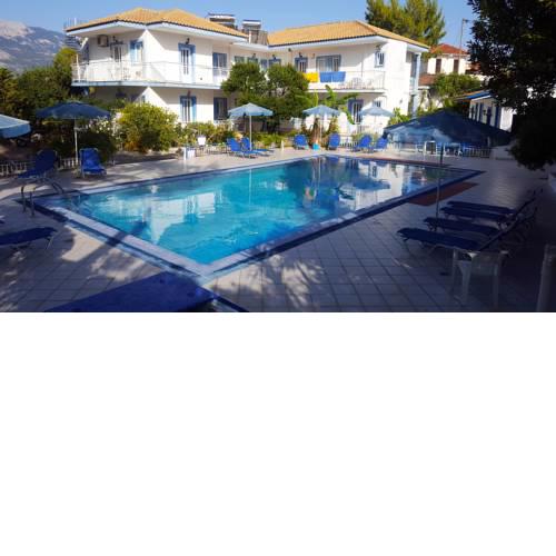 Blue White Hotel Studio Apartments