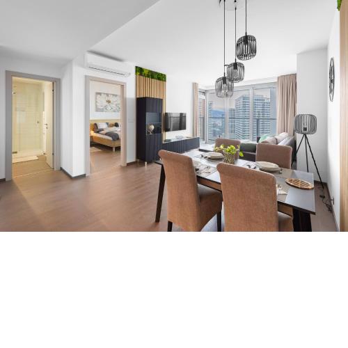 BNB Eurovea Tower - LUKE Danube Suite 24
