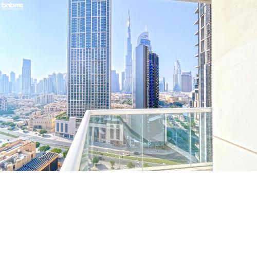 bnbmehomes - 2BR Apt with Burj Khalifa View -1406