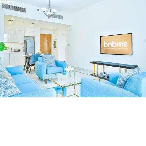 bnbmehomes - Chic 1-Bedroom Apt Next to Dubai Hills Mall - 104