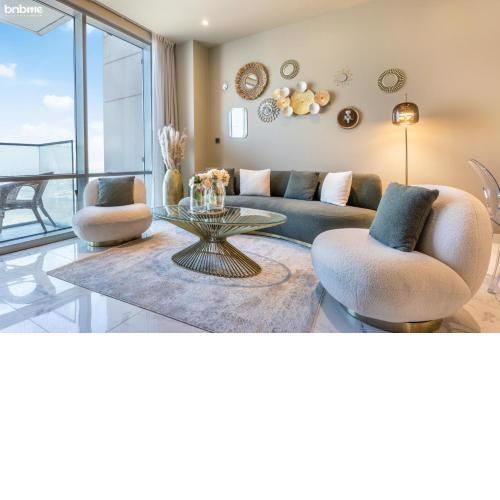 bnbmehomes - Luxury 2B Apt - Al Habtoor - Amna Tower - 4405
