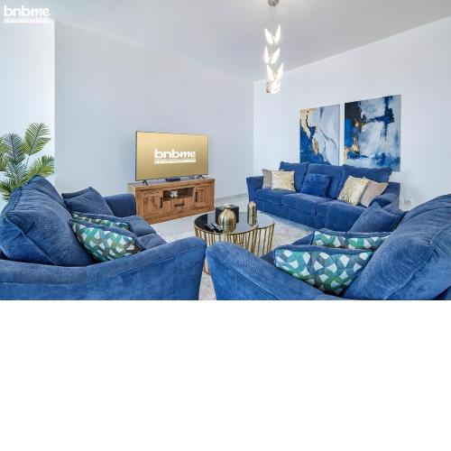 bnbmehomes - Modern Interior 2 BR - Al Habtoor - 3504