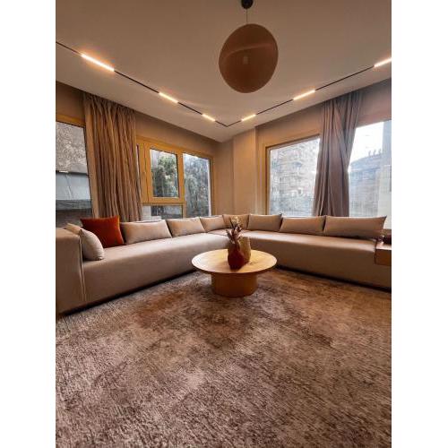 Bohemian apartment style in Zamalek for Family