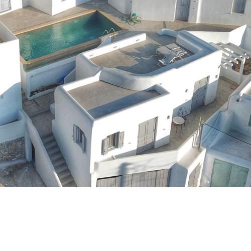 Brand new Myconian house with swimming pool