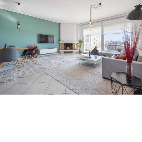 Bright 3 bd apt, Hellenikon Metr. Park , Glyfada