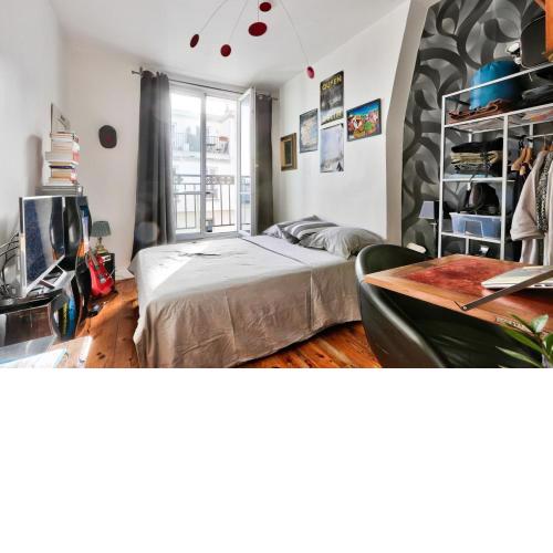 Bright apartment for 2 in République - Paris 11