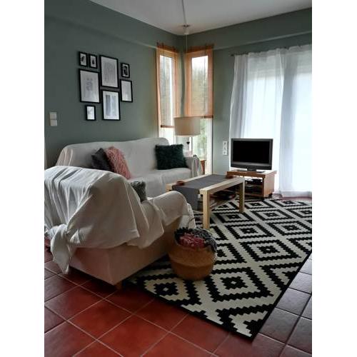 Bright, comfy, family apartment with an attic
