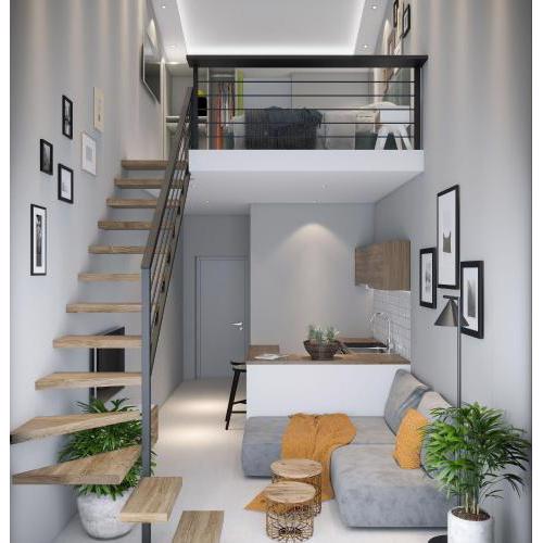 Bright & elegant loft suite in the city center