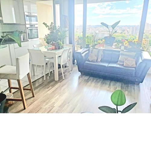 Bright Flat 90m2 Great View Paris