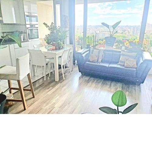 Bright Flat 90m2 Great View Paris
