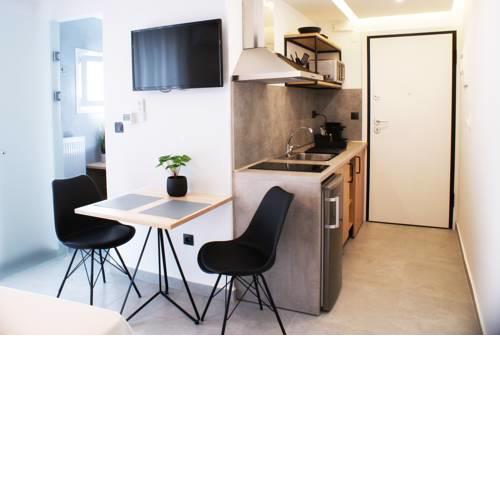 Bright stylish studio