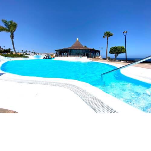 Bungalow con piscina en Rocas del Mar, Tenerife Sur