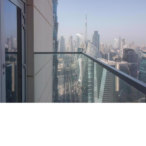 Burj Khalifa view from ALL rooms Brand New 3BR - Noora