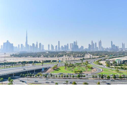 Burj Khalifa View Studio in Jeddaf - FAR