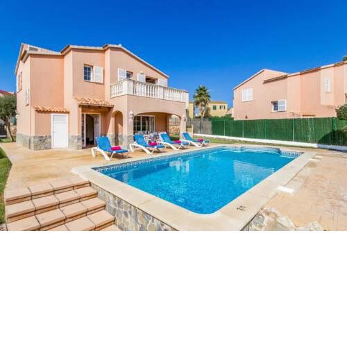 Cala'N Blanes Villa Sleeps 6 with Pool Air Con and WiFi