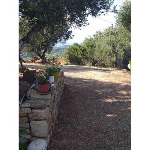 Calm and Top view in Chania countryside