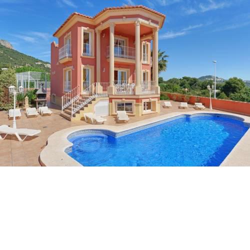 Calpe Villa Sleeps 20 Pool Air Con WiFi