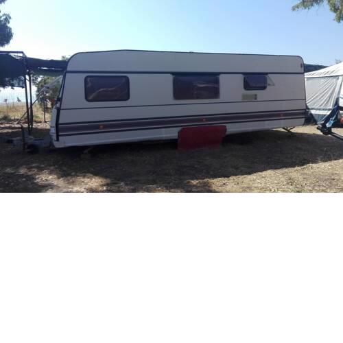 Camper near the sea
