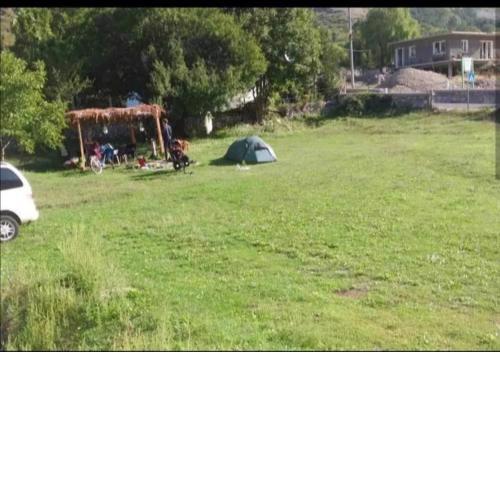 Camping bar restorant tends for sleeping