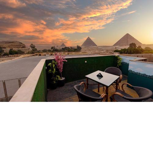 Capital Hotel Front Pyramids & Sphinx View
