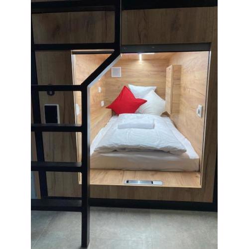 Capsule hostel Andel Centre SPIRIT