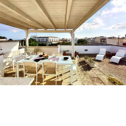 Casa con terrazzo panoramico