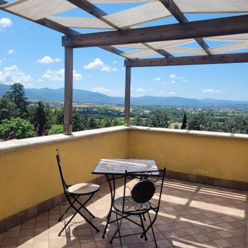 Casa con vista panoramica sulla Valle Umbra