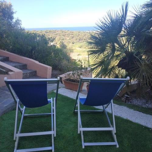 Casa con vista sul golfo vicina al mare