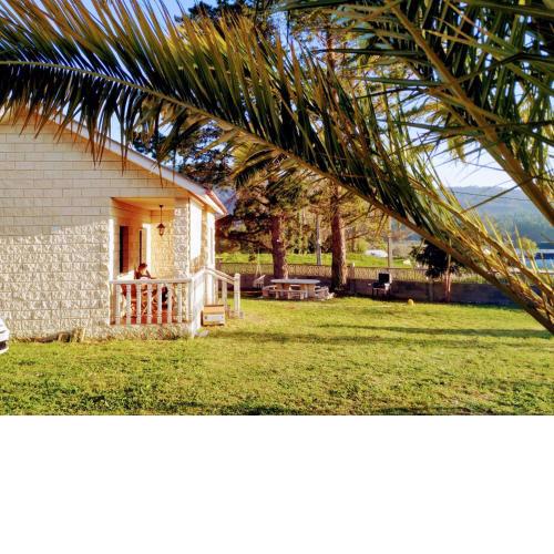 Casa en la playa de Area con finca privada