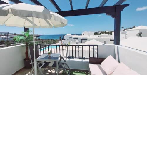 Casa Mykonos 1° linea de mar en Playa Blanca