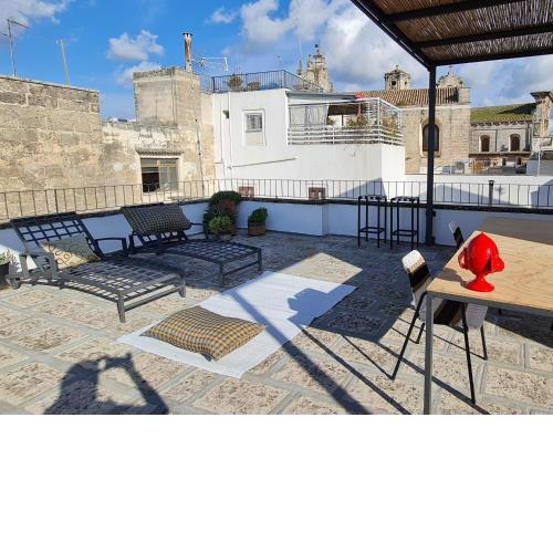 casa Pumi nel centro storico di Nardo' con terrazza panoramica