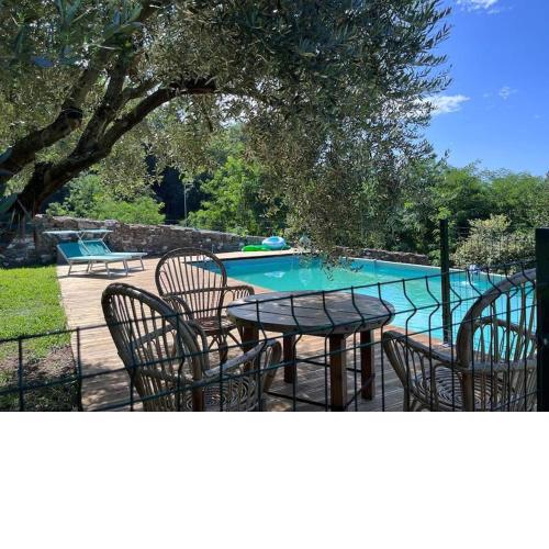 Casa vacanza in casale tipico toscano, con parco e piscina - Lucca
