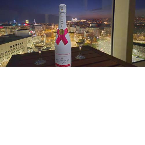 CASTLE view SKY, 3 rooms, 1 loggia, FREE parking