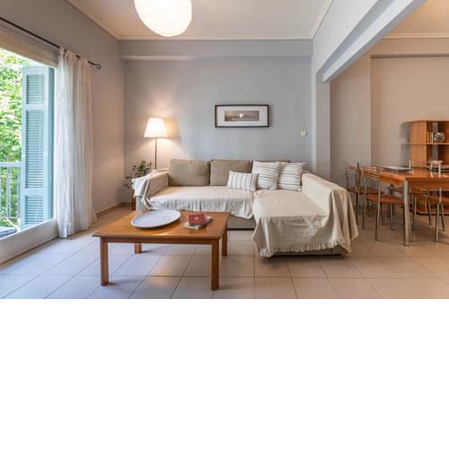 Central Athens Apartment with Garden View